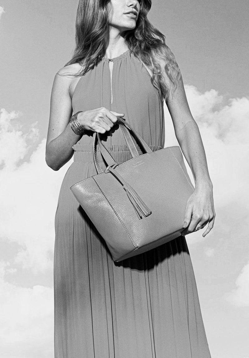 Petit cabas PARISIEN - Cuir grainé