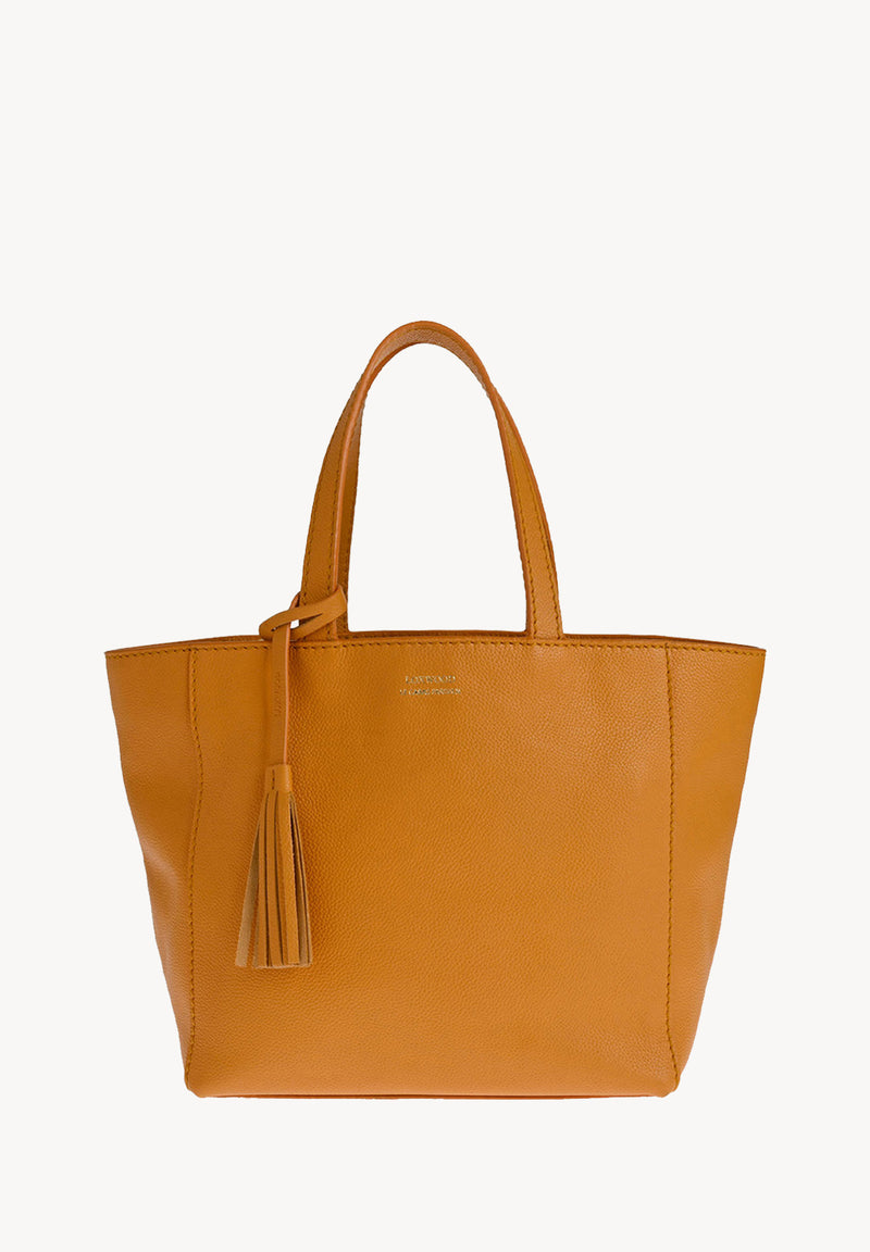 Petit cabas PARISIEN - Cuir grainé