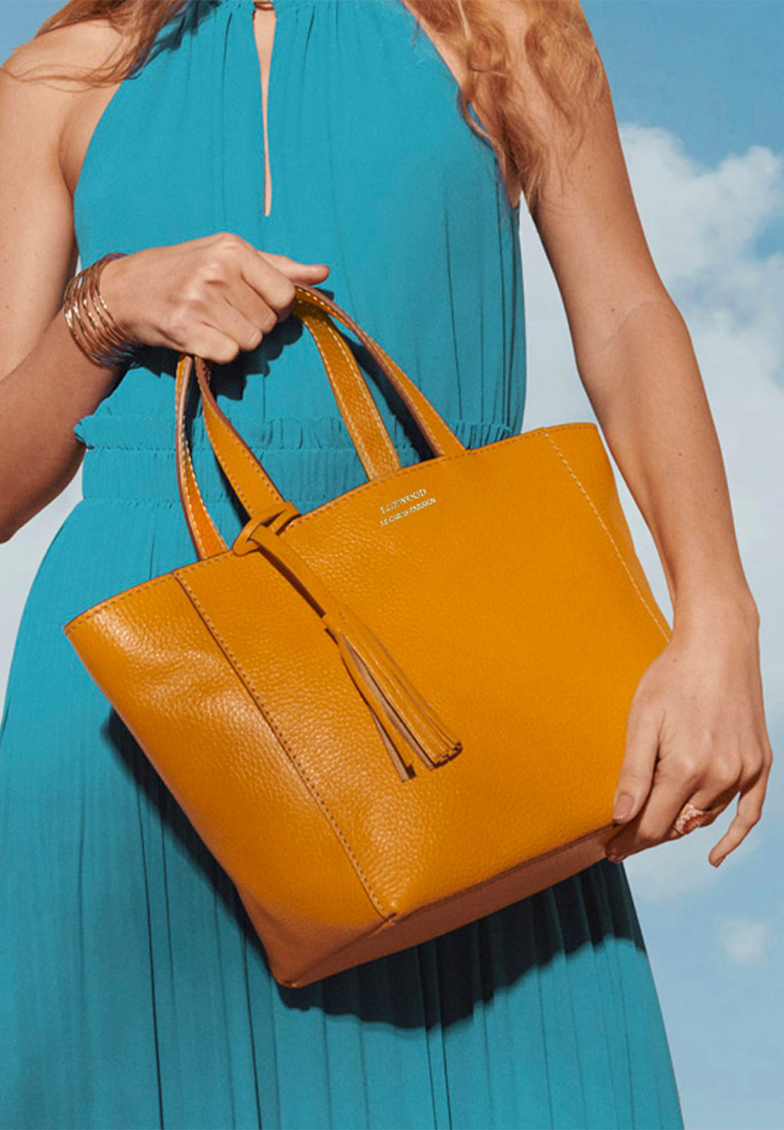 Petit cabas PARISIEN - Cuir grainé