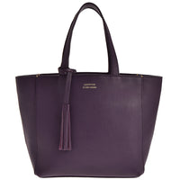 Small PARISIEN tote bag - Grained leather