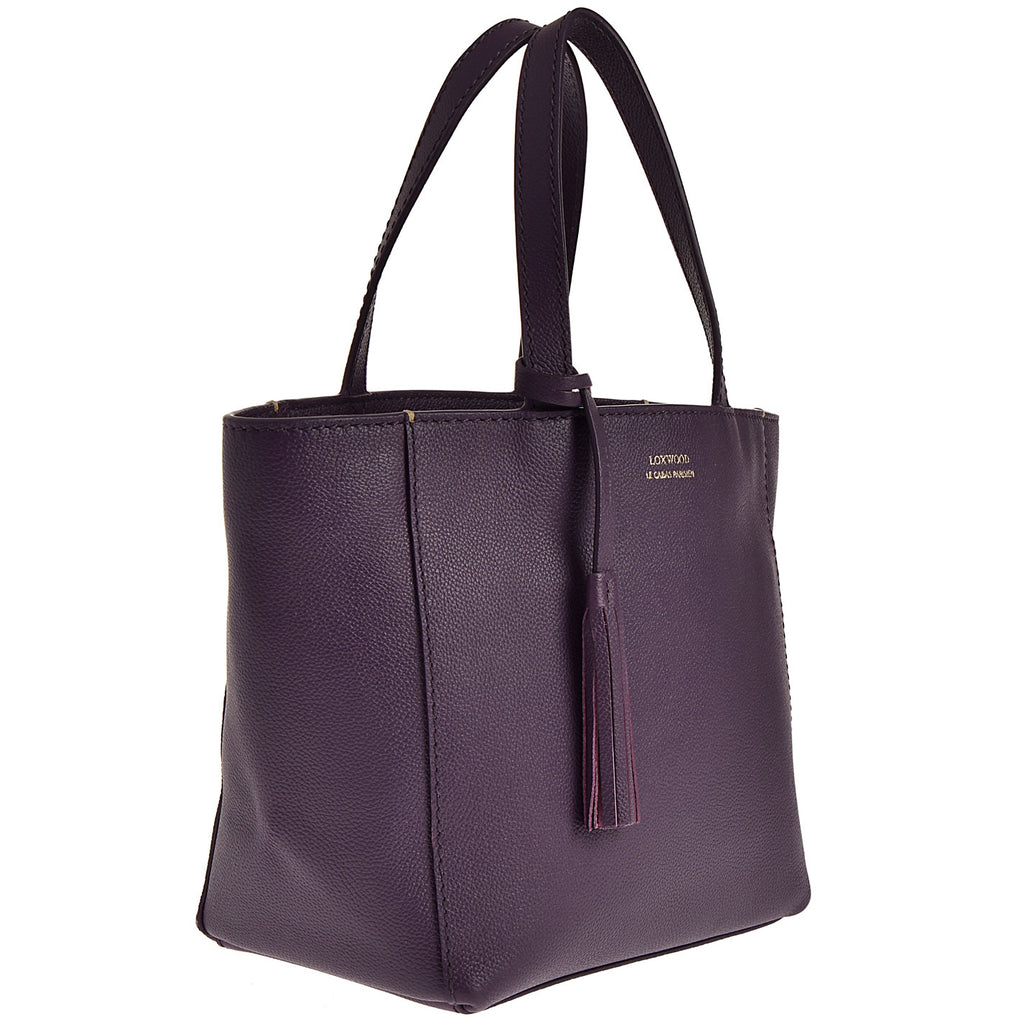 Small PARISIEN tote bag - Grained leather