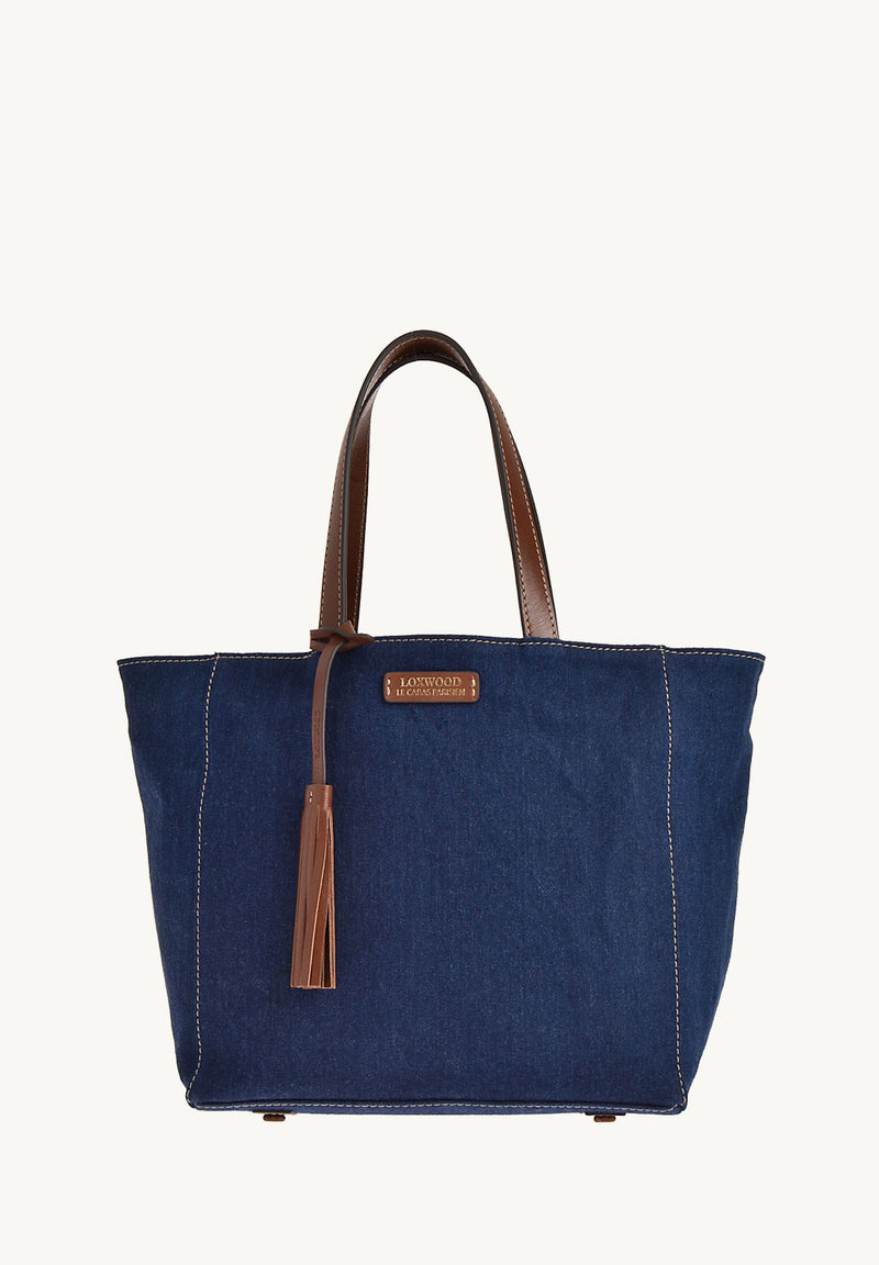 Petit cabas PARISIEN - Toile & Cuir