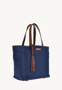 Petit cabas PARISIEN - Toile & Cuir