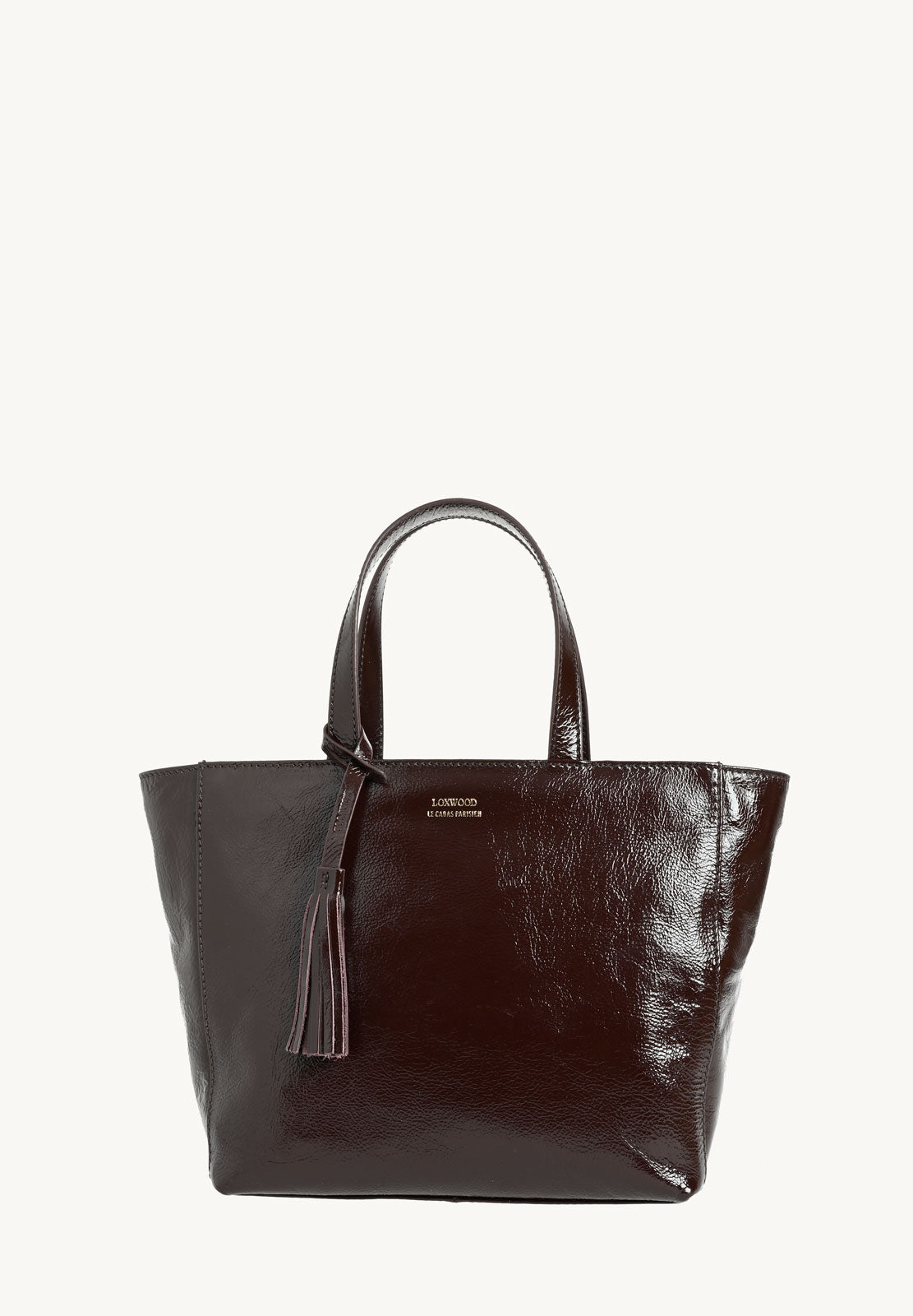 Cabas Parisien en cuir vernis