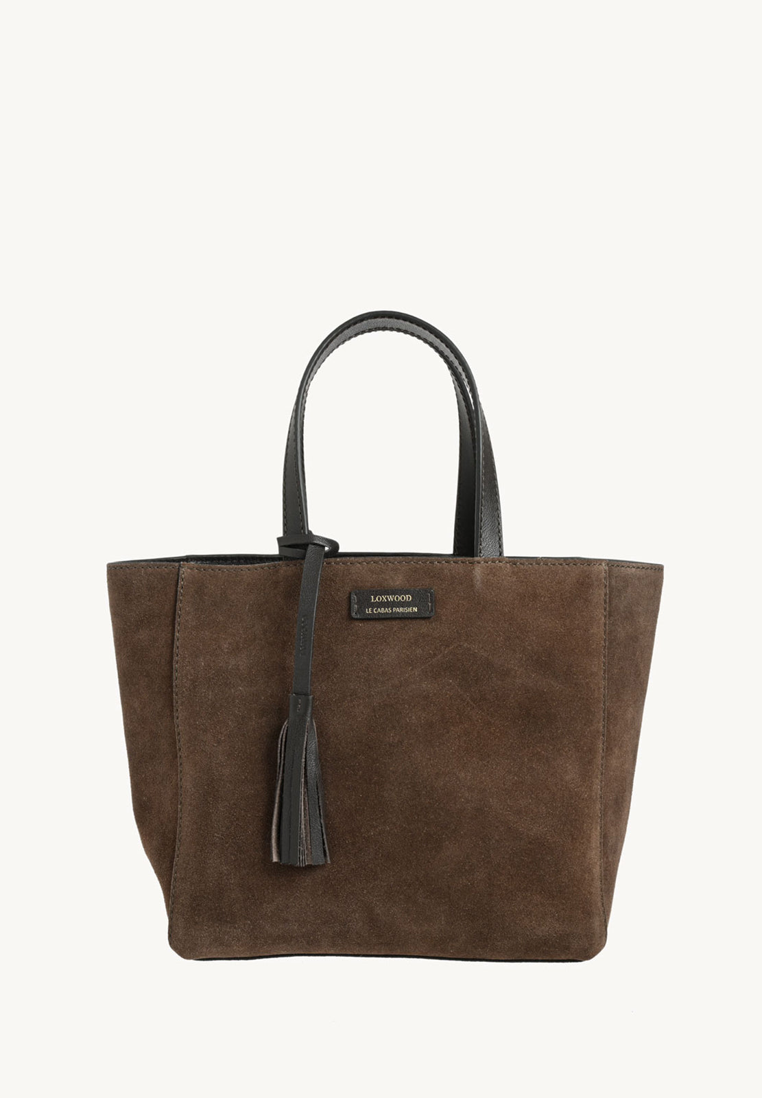 Cabas Parisien en cuir velours