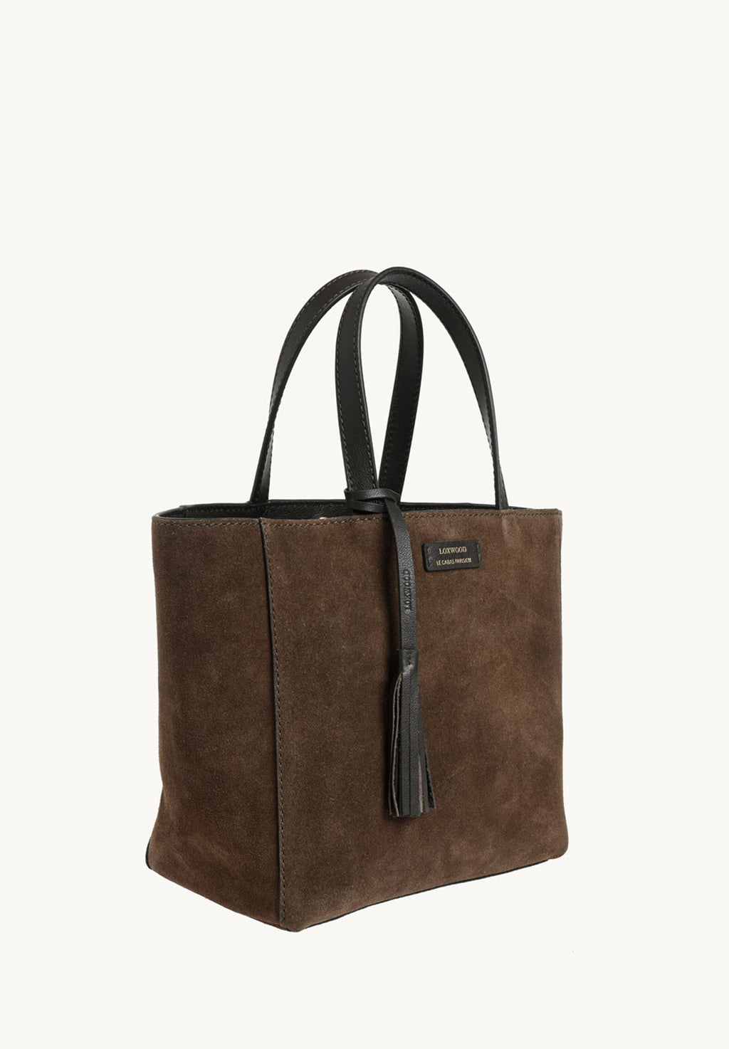 Cabas Parisien en cuir velours