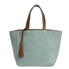 Small PARISIAN SHOPPING BAG - Suede leather