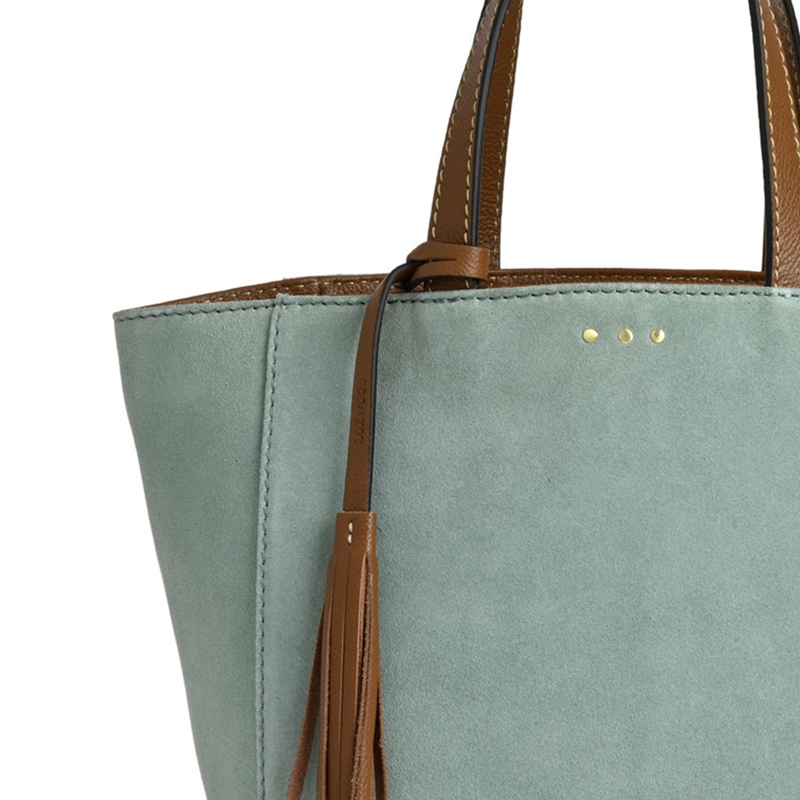 Small PARISIAN SHOPPING BAG - Suede leather