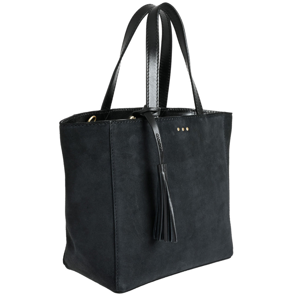 Small PARISIAN SHOPPING BAG - Suede