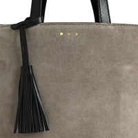 Small PARISIAN SHOPPING BAG - Suede