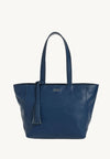 Cabas Parisien zippé en cuir grainé
