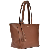 Small ZIPPER tote bag - Grained leather