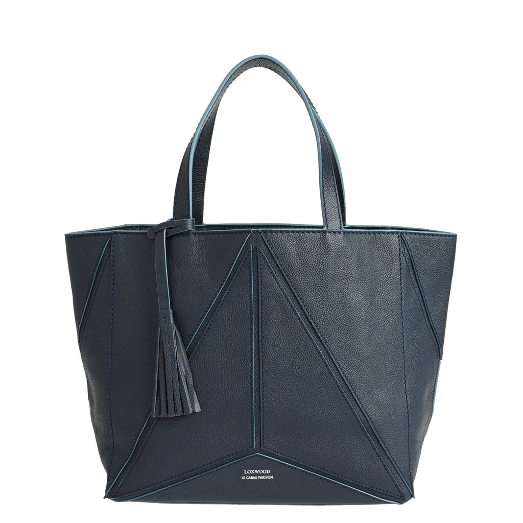 PARISIEN medium ORIGAMI tote bag - Grained leather