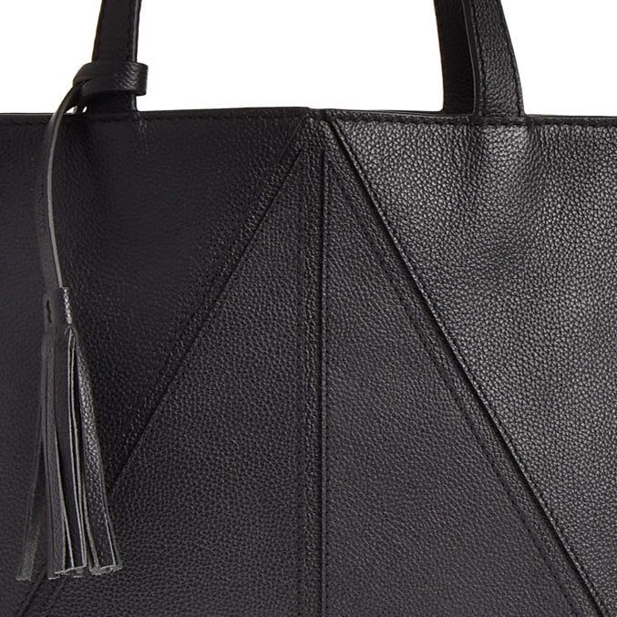 PARISIEN medium ORIGAMI tote bag - Grained leather