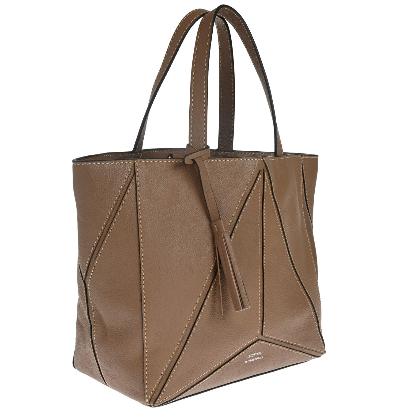 Cabas PARISIEN medium ORIGAMI - Cuir grainé