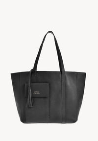 PARISIEN medium tote bag - Grained leather with front pocket