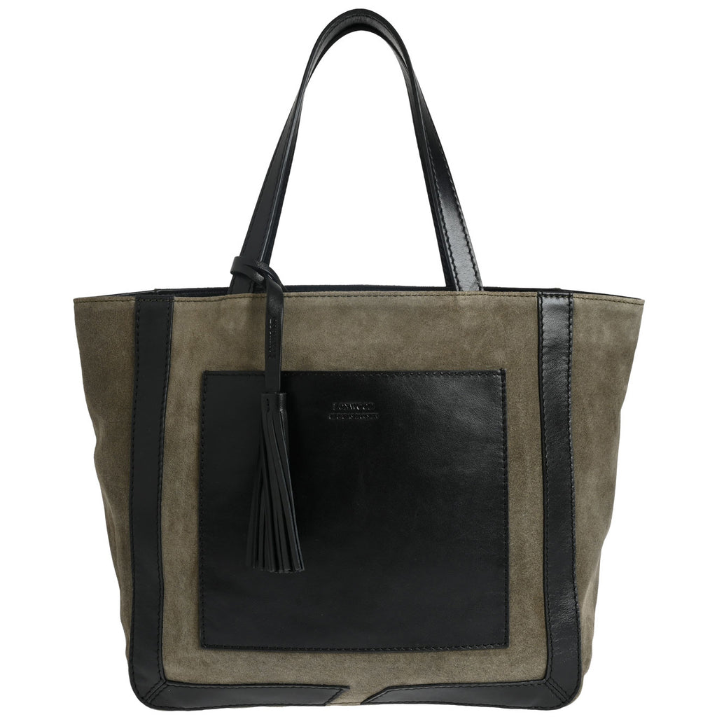 PARISIEN medium tote bag in suede