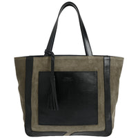 PARISIEN medium tote bag in suede