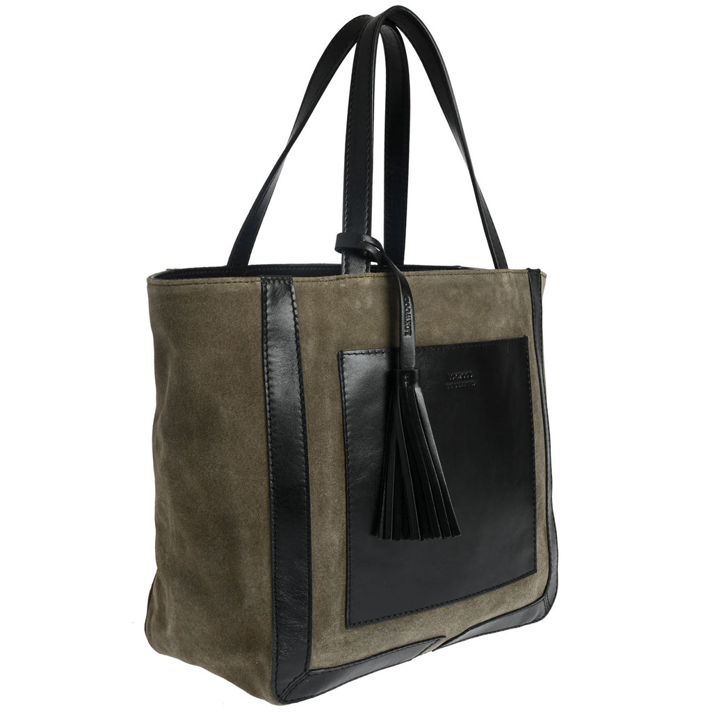 PARISIEN medium tote bag in suede