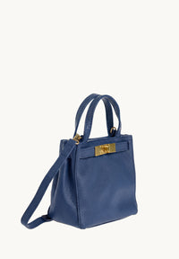 BABY NANOU - Mini crossover en cuir grainé