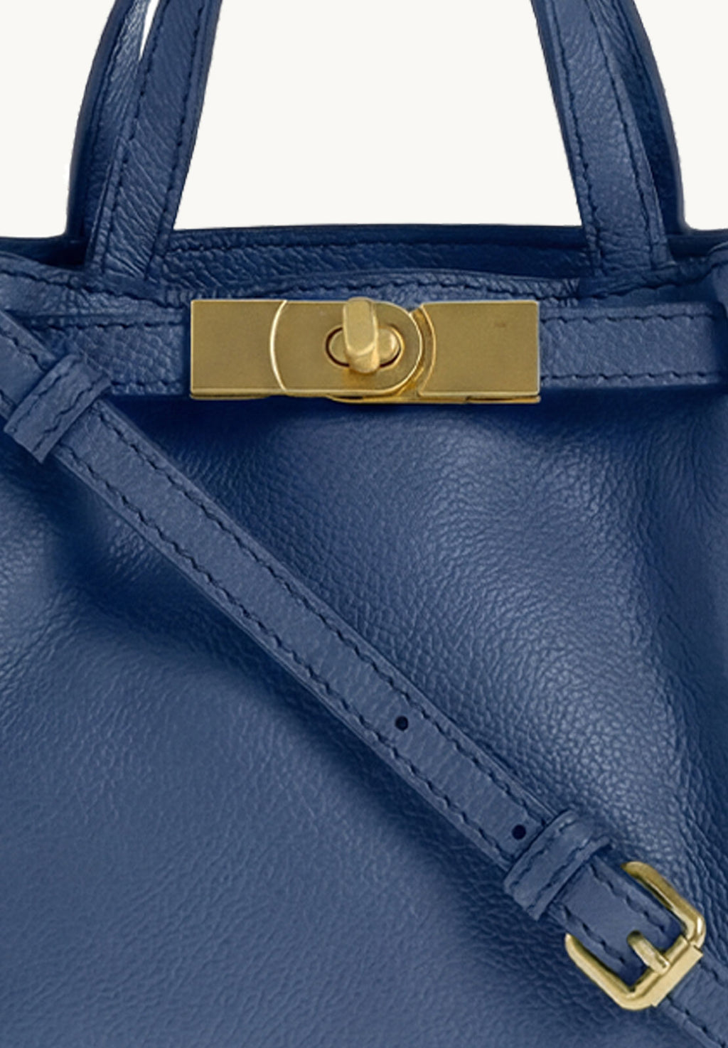 BABY NANOU - Mini crossover en cuir grainé