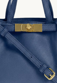 BABY NANOU - Mini crossover en cuir grainé