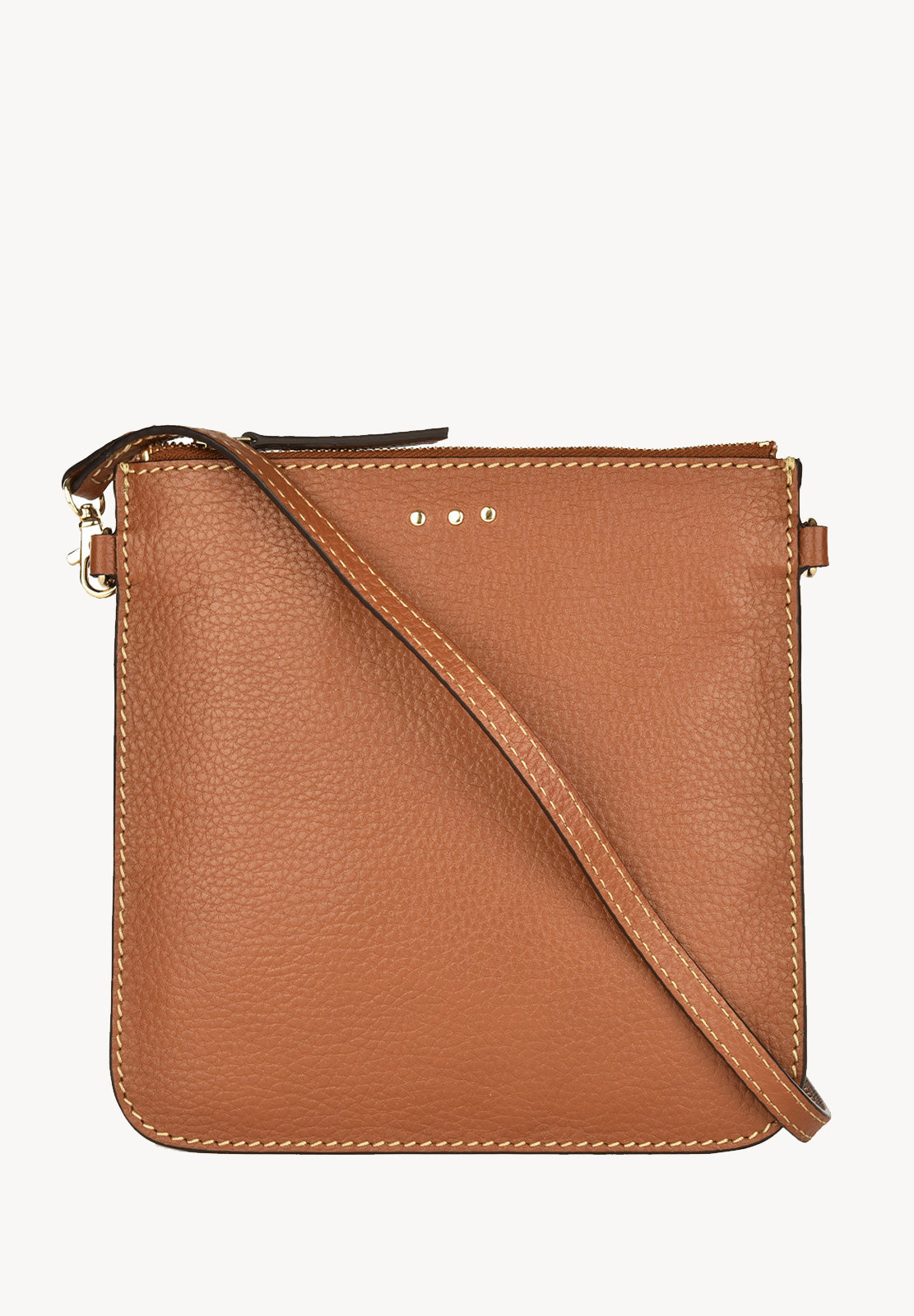 FLOPPY - Sac pochette en cuir grainé