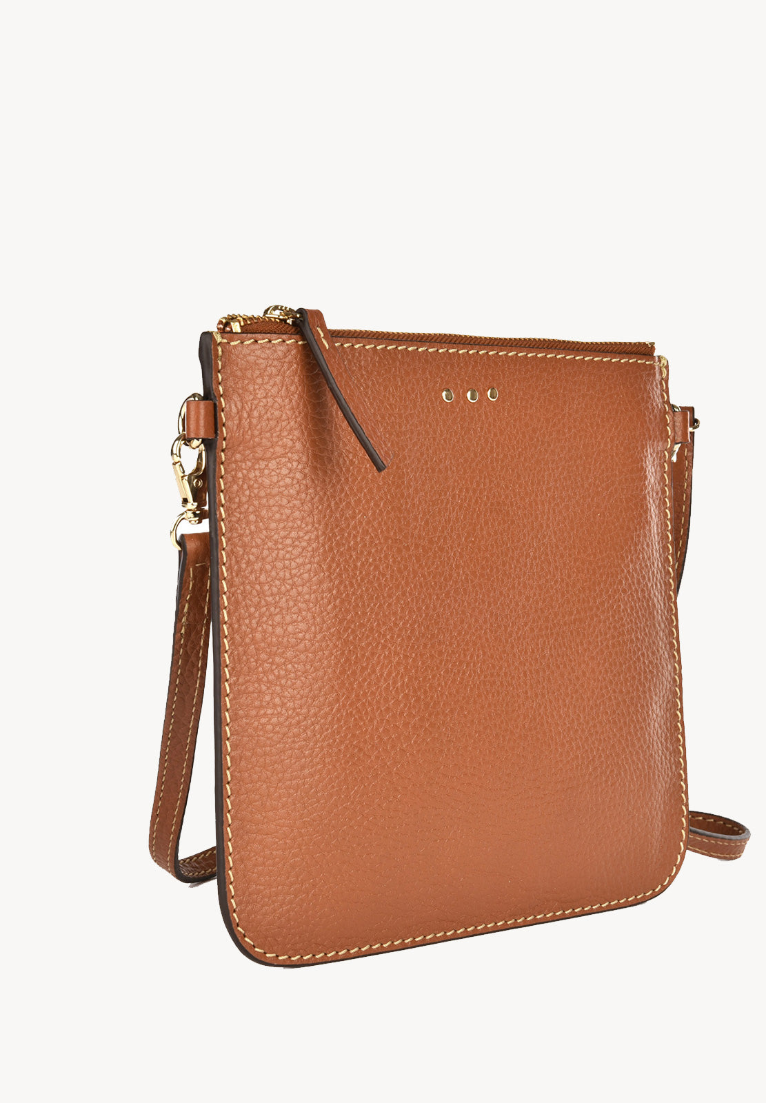 FLOPPY - Sac pochette en cuir grainé