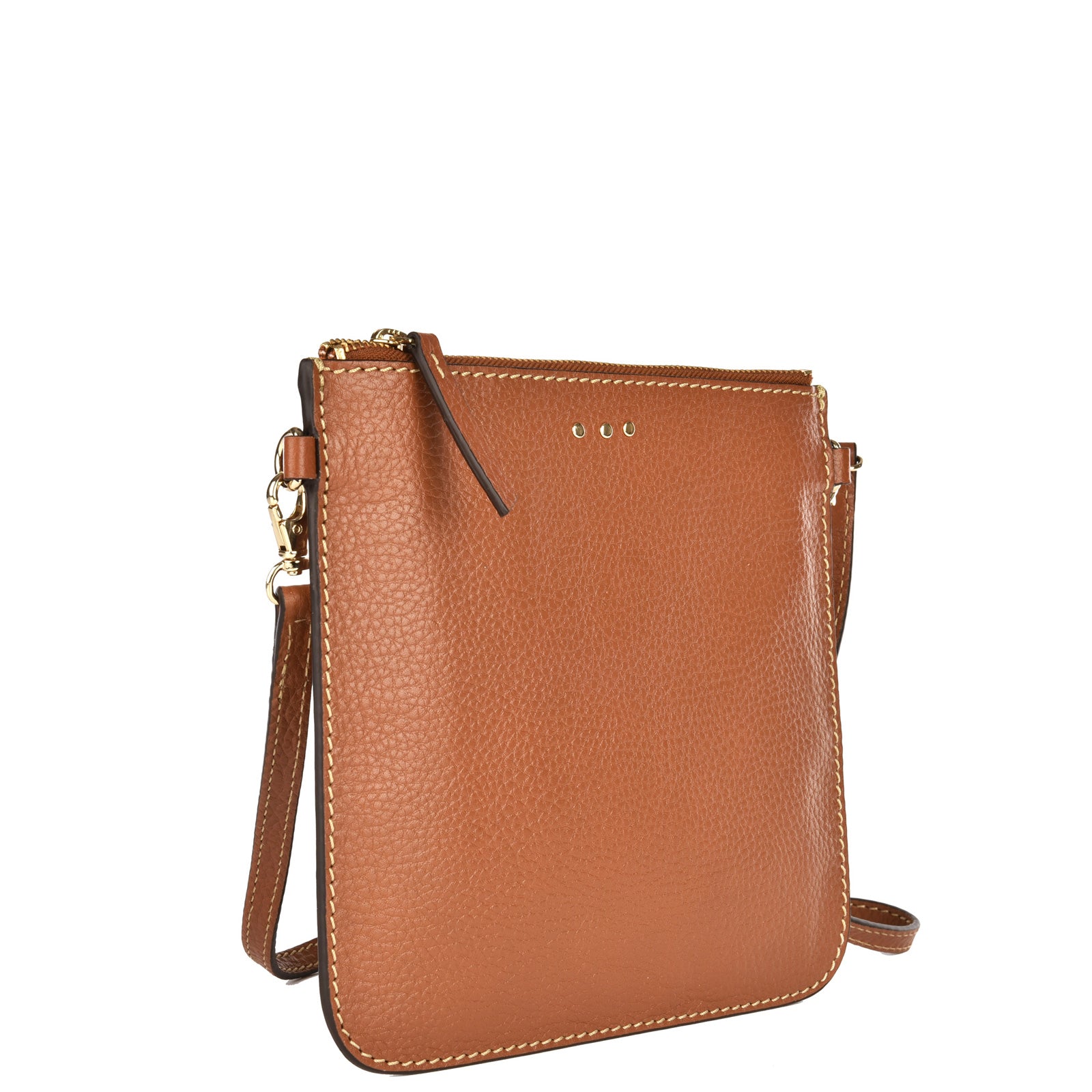 FLOPPY - Sac pochette en cuir grainé