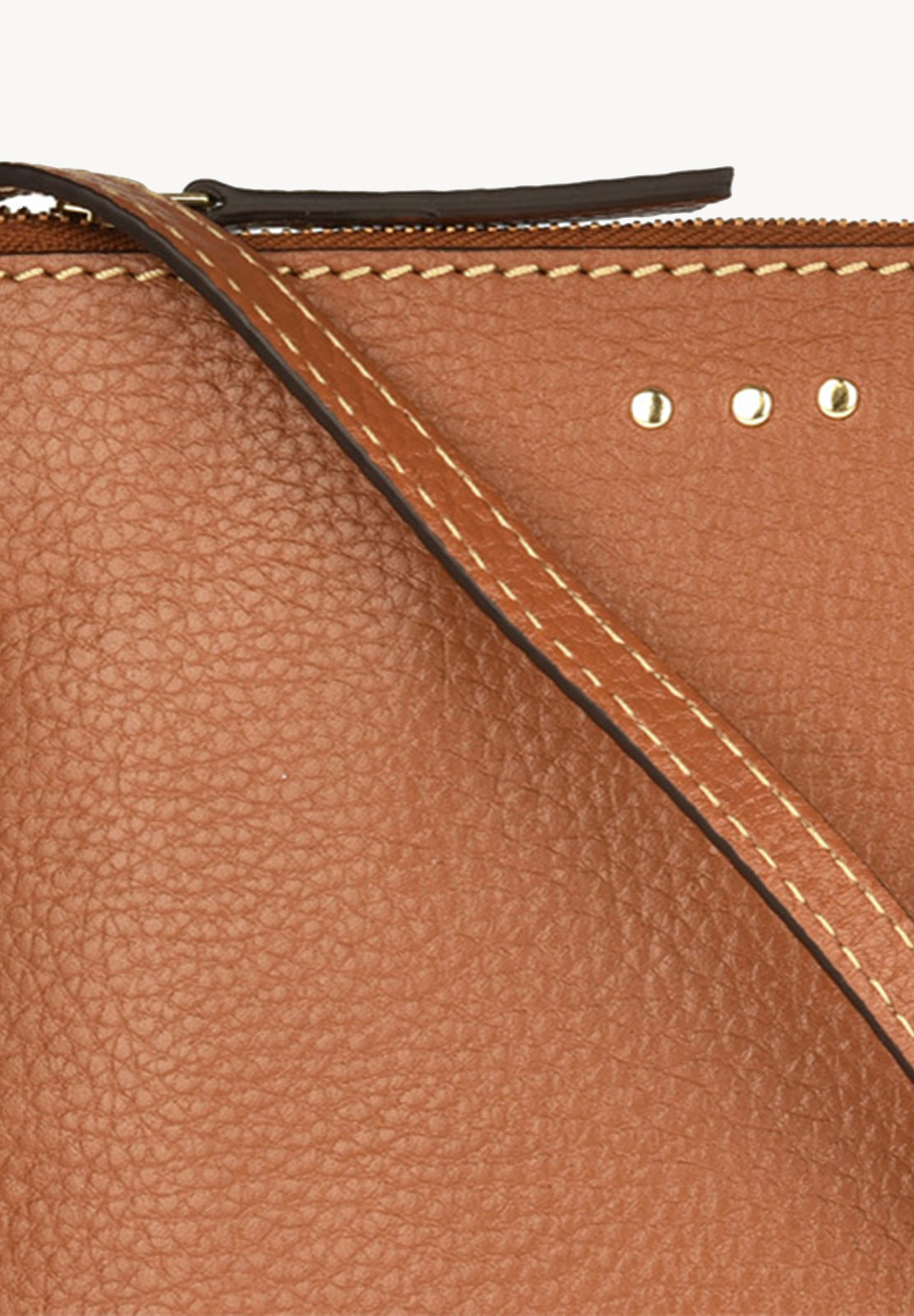 FLOPPY - Sac pochette en cuir grainé