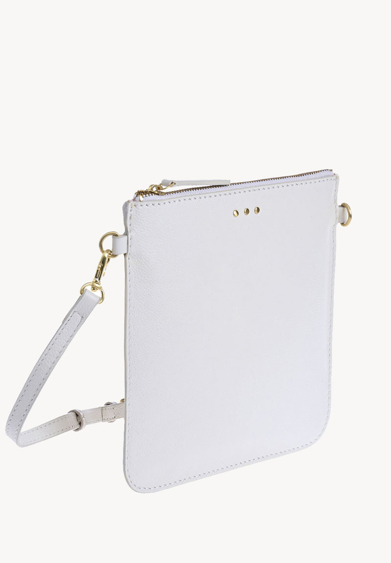 FLOPPY - Sac pochette en cuir grainé
