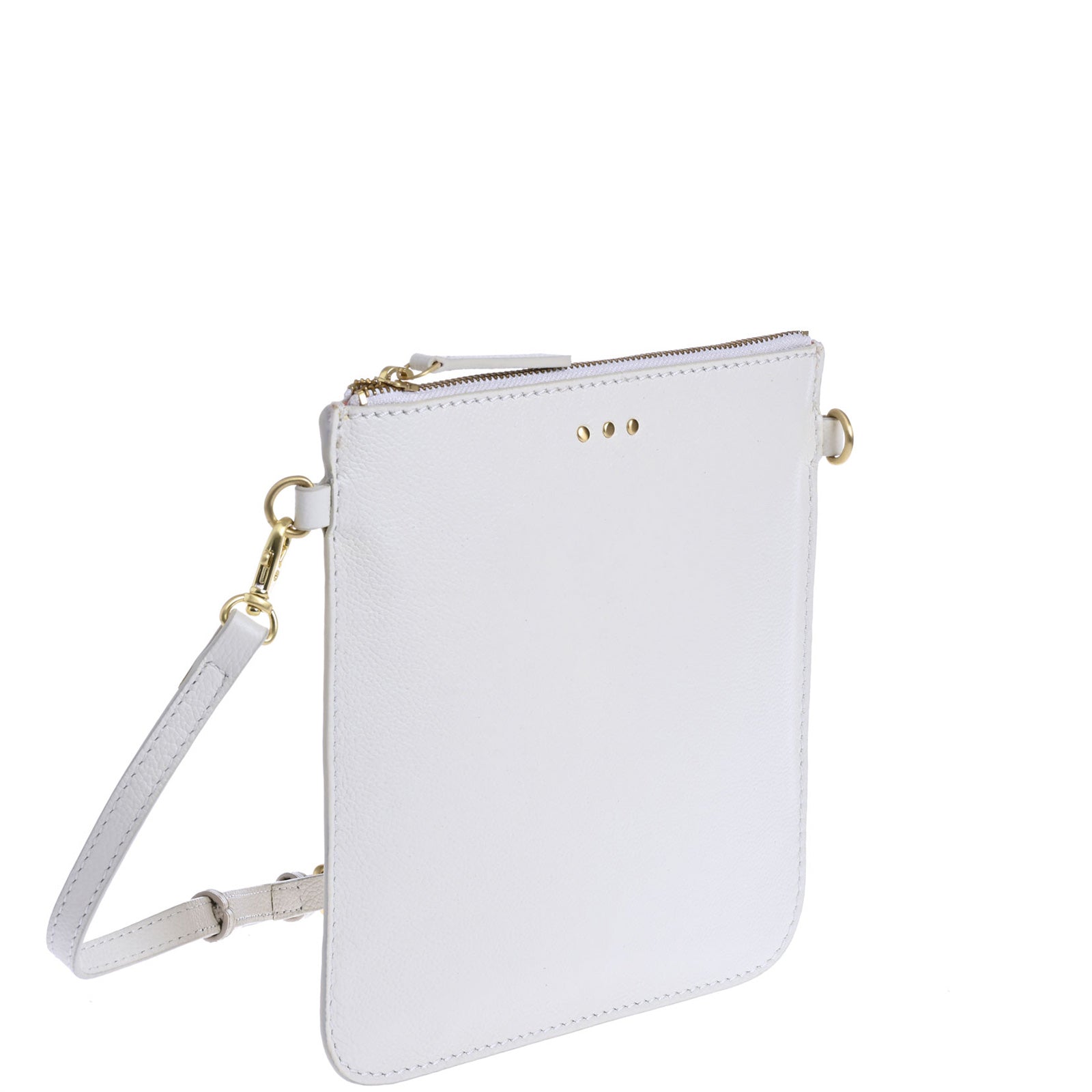 FLOPPY - Sac pochette en cuir grainé