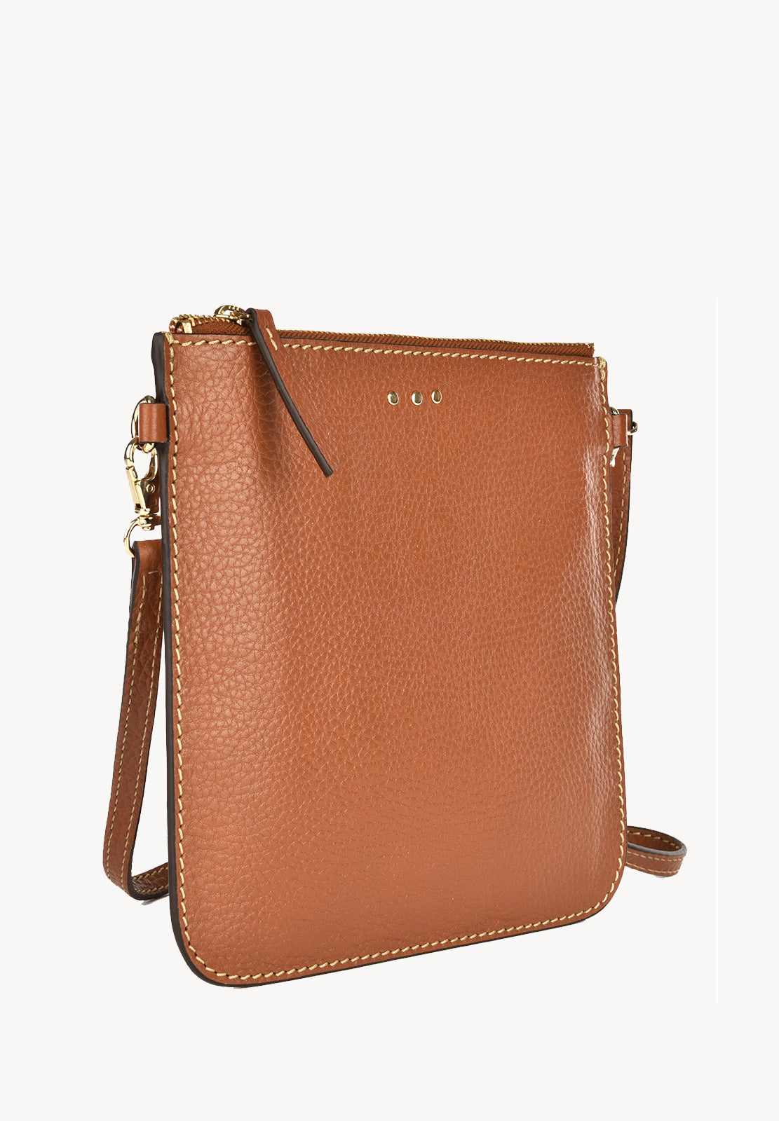 FLOPPY - Sac pochette en cuir grainé