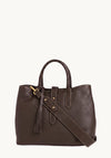 MIA - Sac à main en cuir grainé avec bandoulière