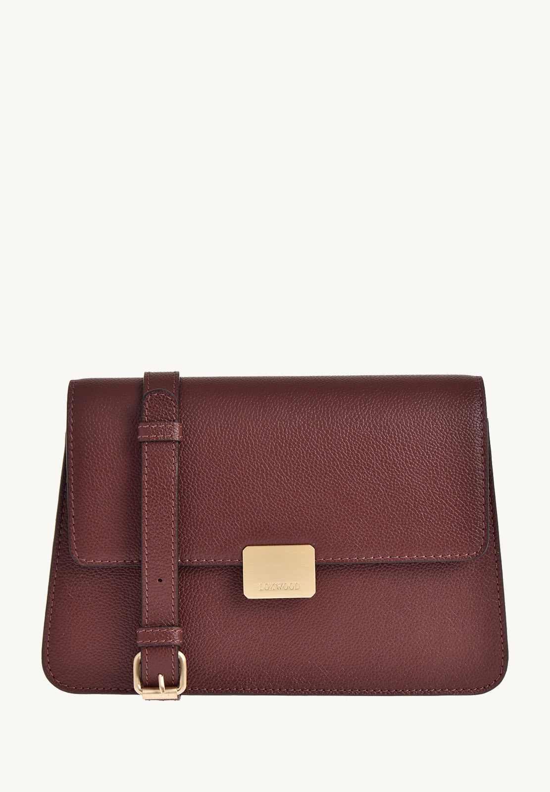 SÈVRES - Petit sac bandoulière en cuir grainé