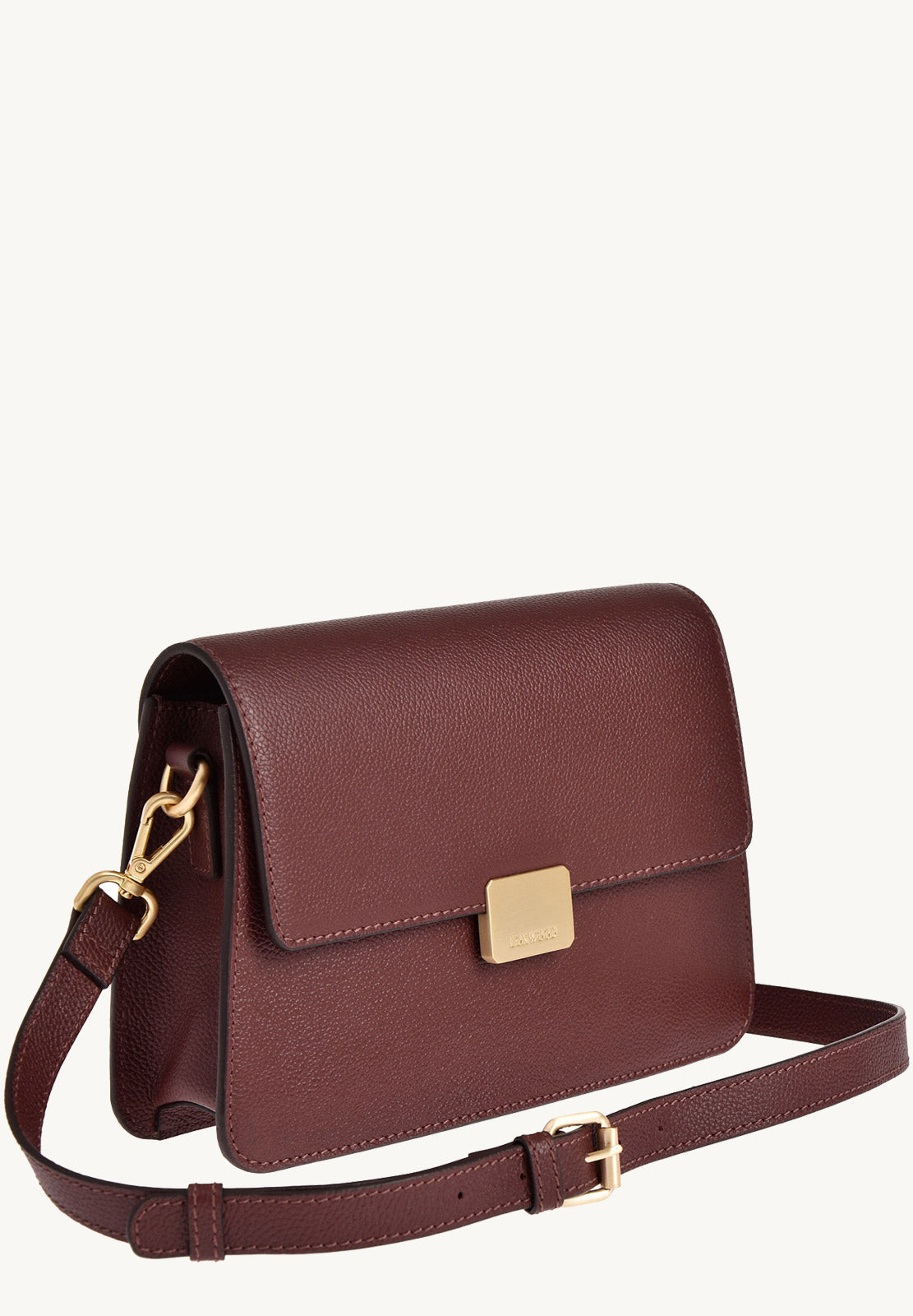 SÈVRES - Petit sac bandoulière en cuir grainé