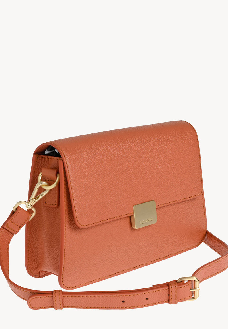 SÈVRES - Petit sac bandoulière en cuir grainé