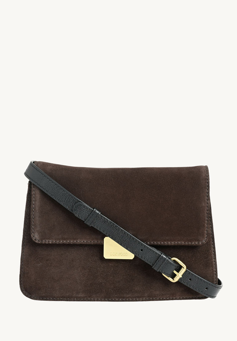SÈVRES - Small suede leather shoulder bag