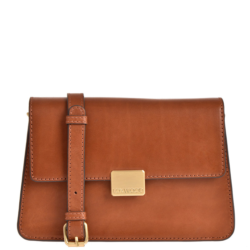 SÈVRES - Small shoulder bag in natural leather