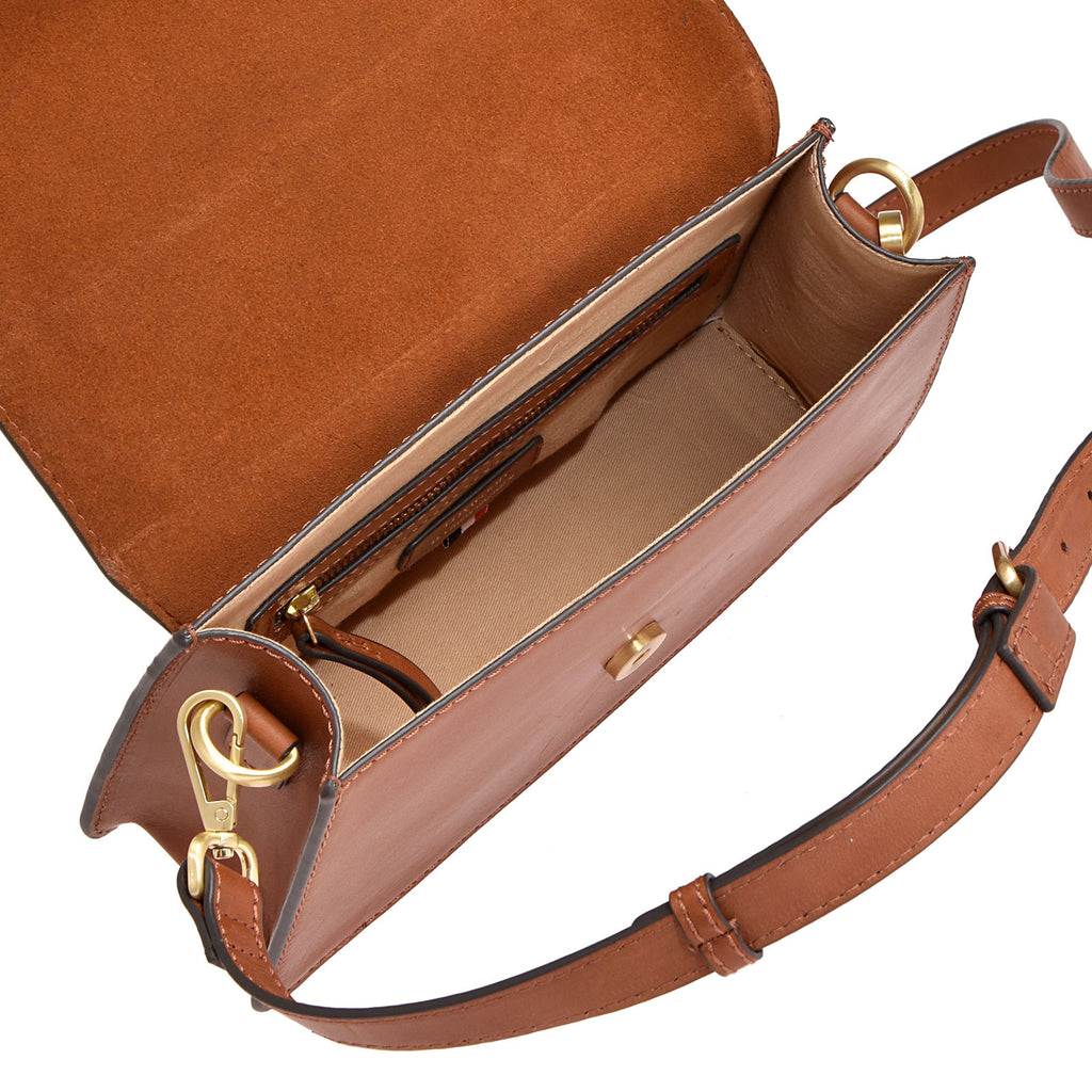 SÈVRES - Small shoulder bag in natural leather