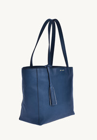 MONTMARTRE - Sac cabas porté épaule en cuir grainé