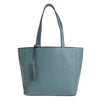 MONTMARTRE - Grained leather shoulder tote bag