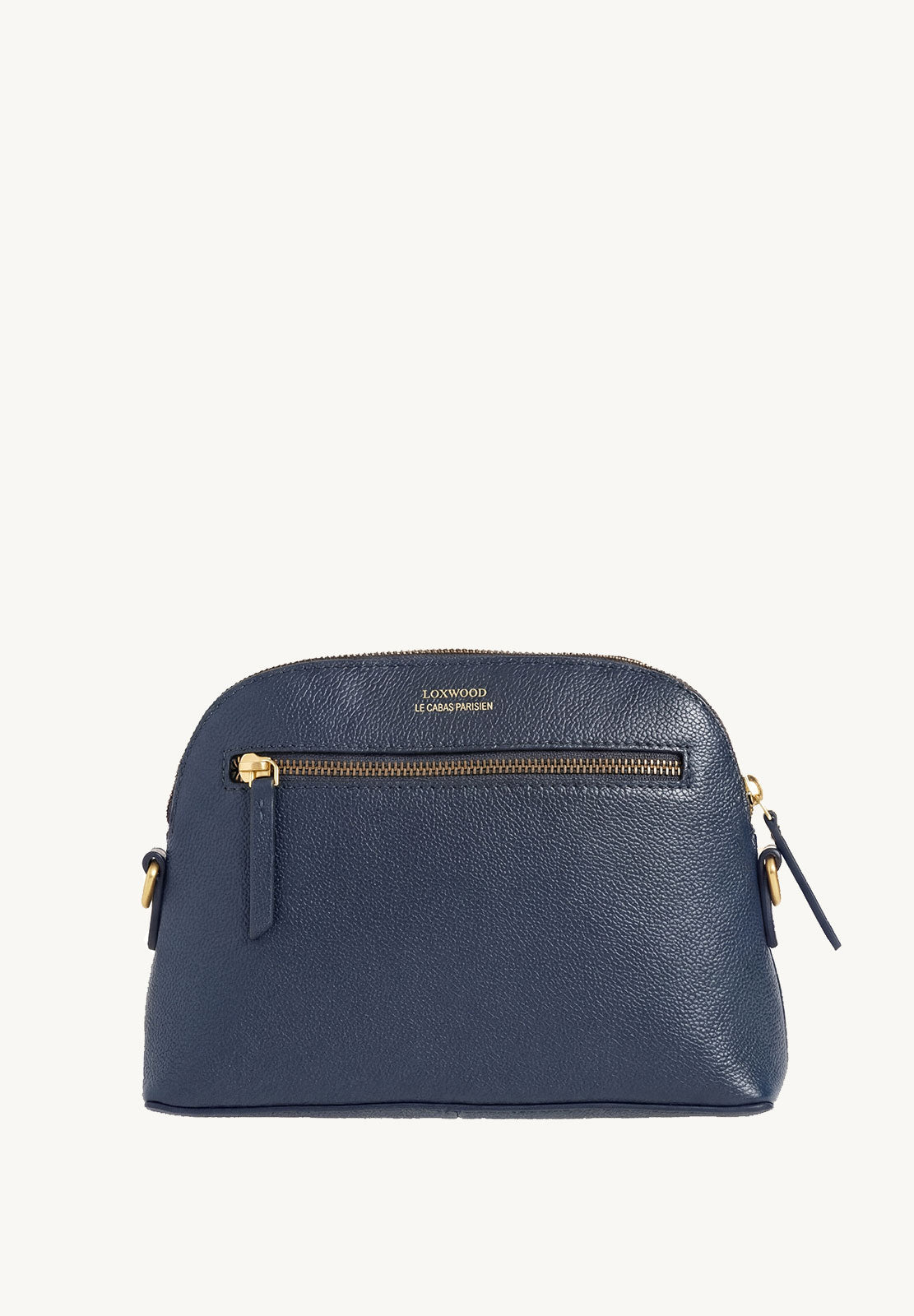 DEMI-LUNE - Sac en cuir grainé