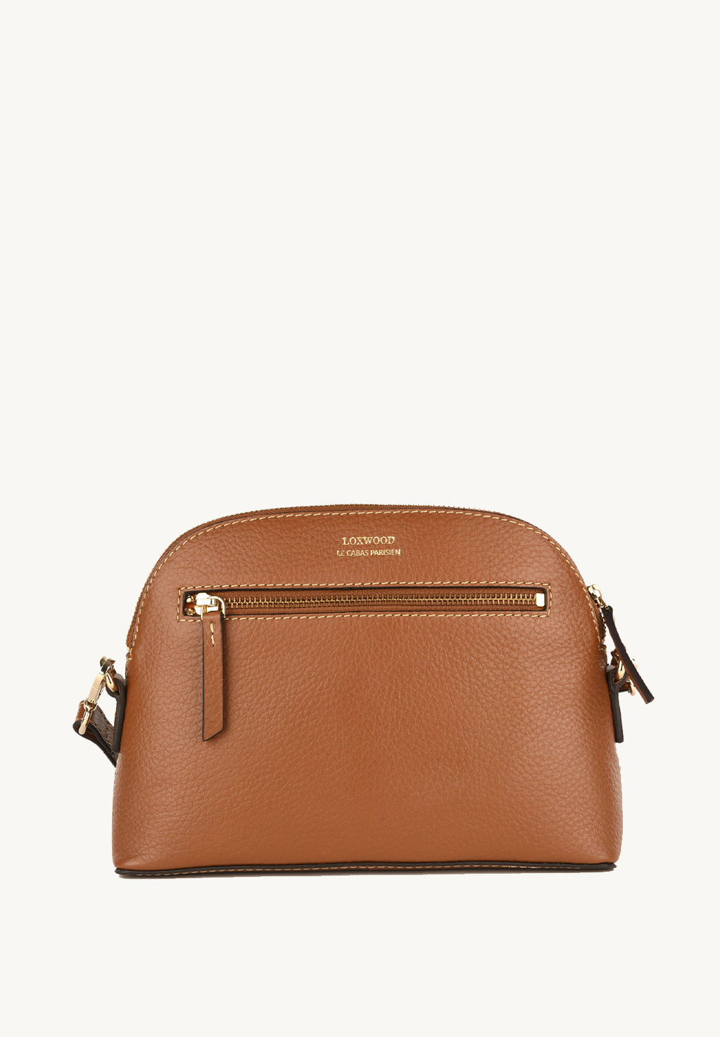 DEMI-LUNE - Sac en cuir grainé