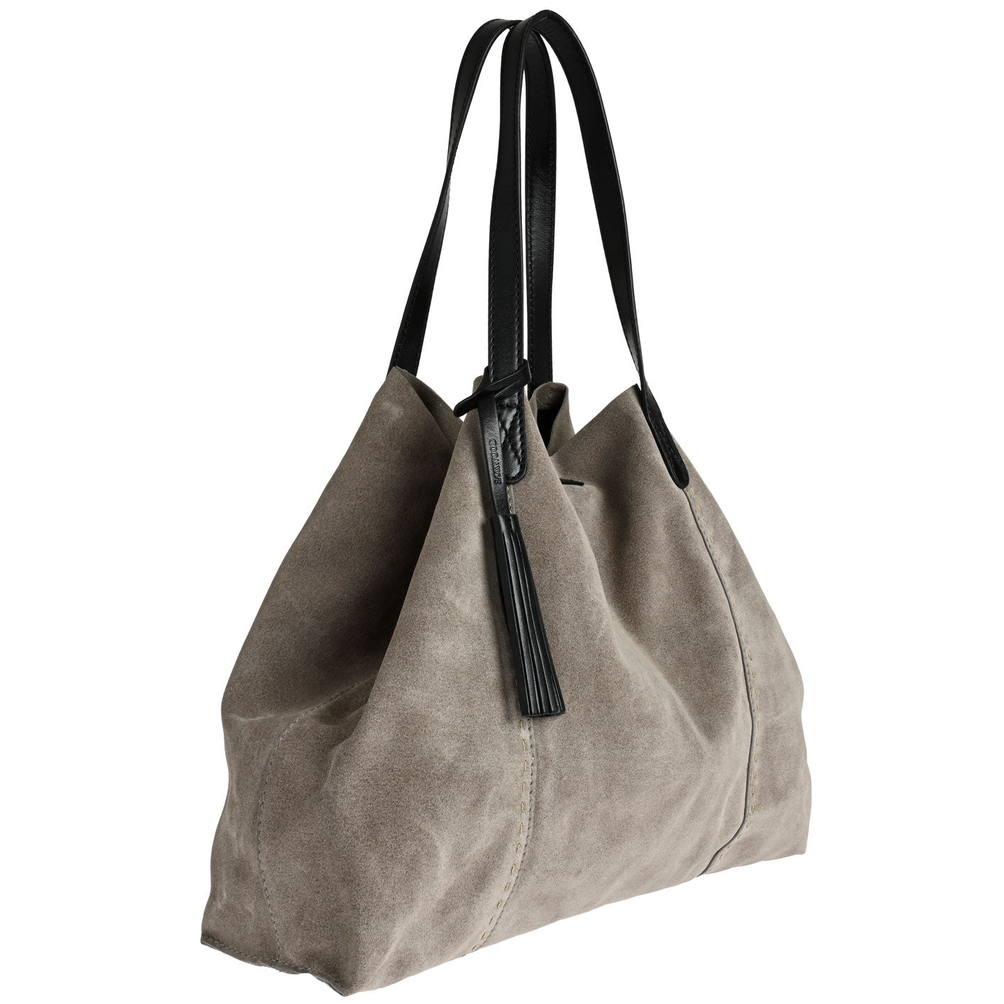 ODEON - Soft suede tote bag