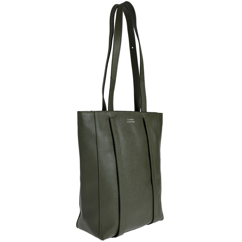 CABADO - Convertible tote bag in grained leather