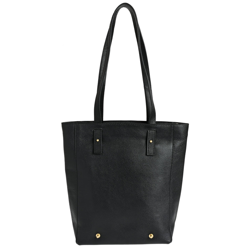 CABADO - Cabas convertible en sac à dos en cuir grainé