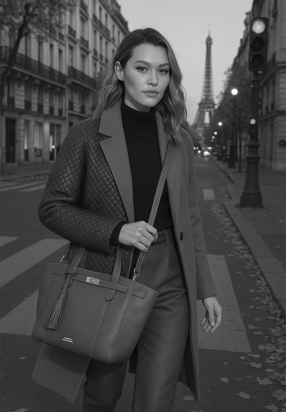 SUNDAY - Large trapeze bag