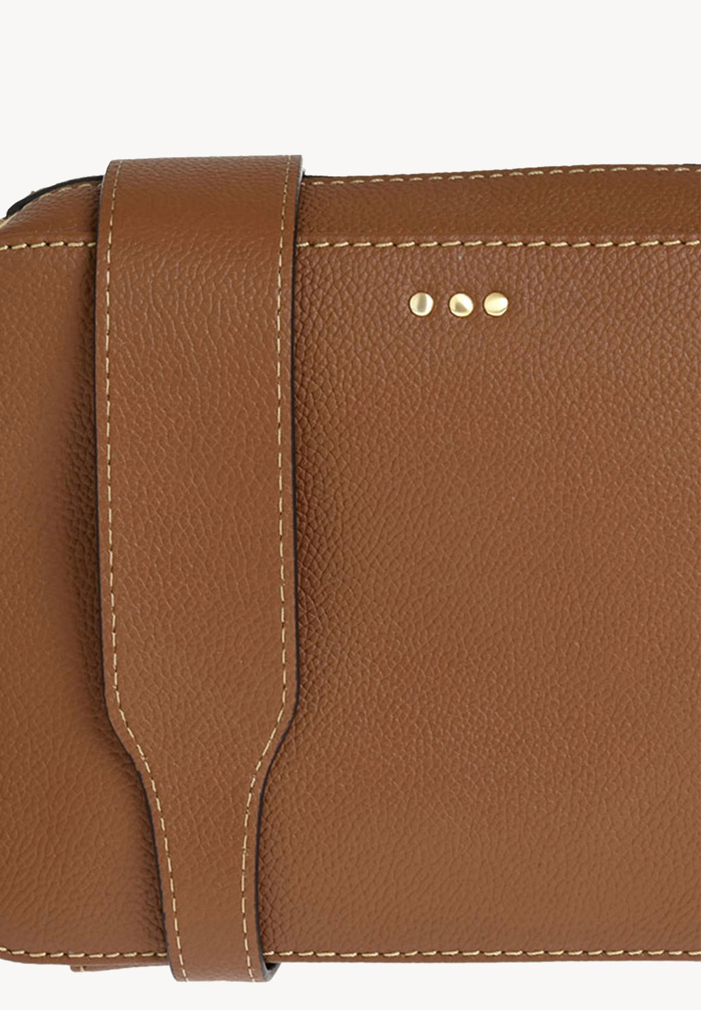 CAMERA - Grained leather shoulder bag
