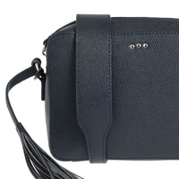 CAMERA - Grained leather shoulder bag